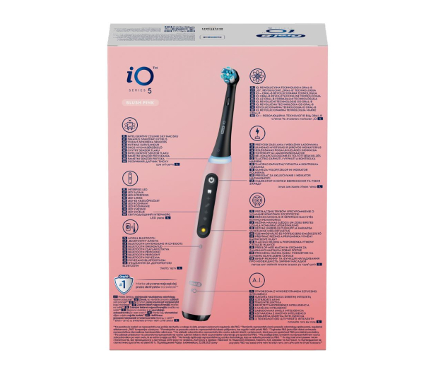 Oral-B Szczoteczka magnetyczna iO5 (różowa) - 1163007 - zdjęcie 4